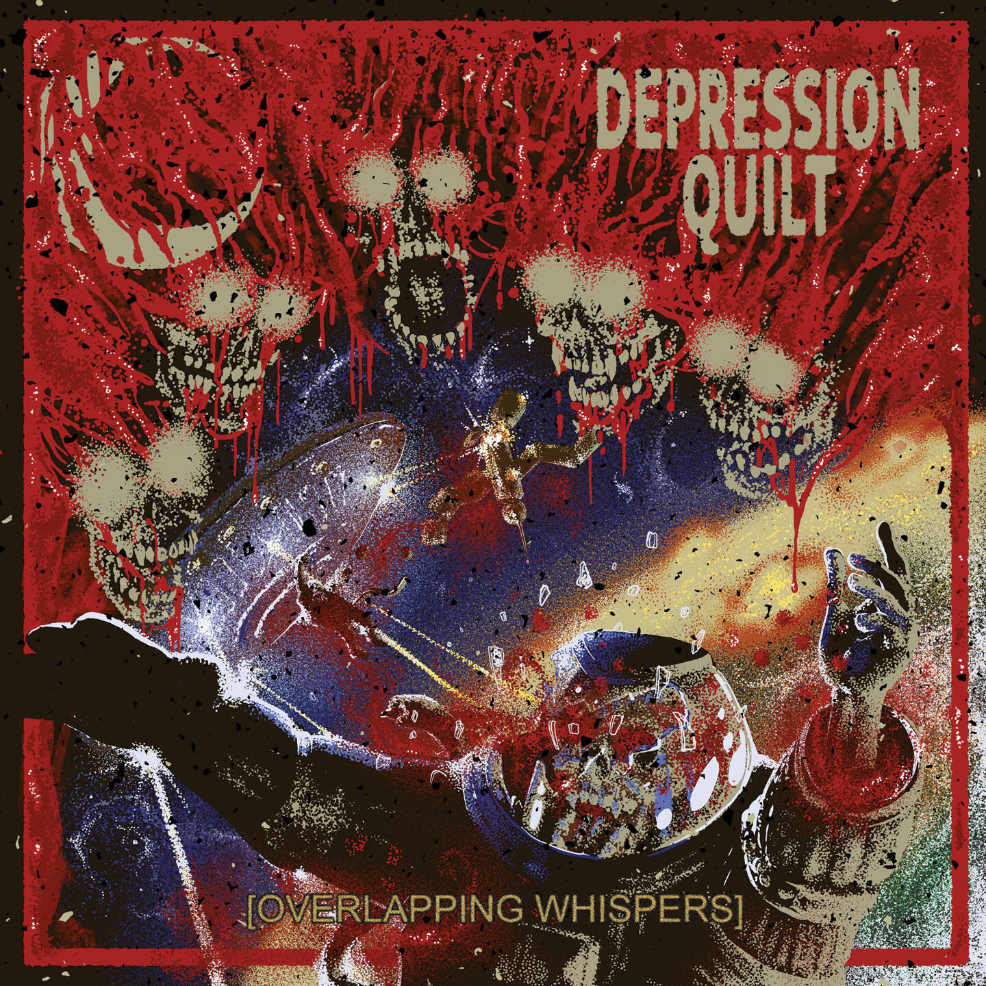 Depression Quilt - [OVERLAPPING WHISPERS] album cover art